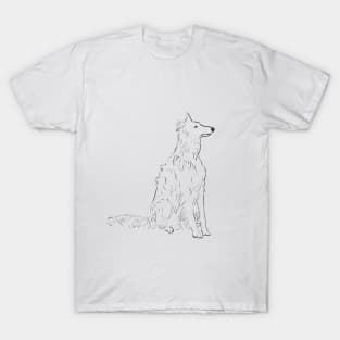 Contemplating dog T-Shirt